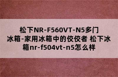 松下NR-F560VT-N5多门冰箱-家用冰箱中的佼佼者 松下冰箱nr-f504vt-n5怎么样